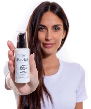 ROSEBAIE | Shampoing Biotine et Collag ne | Sans Sulfates | Acc l re la Pousse & Anti-Chute | Revitalisant et Hydratant | Cheveux tr s ab m s | Facilite le D m lage - Buy Online on GoSupps.com