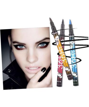 Didiseaon 3pcs Colorful Eyeliner Liquid Eyeliner Eyeline Pencil Liquid Liner Women Eyeliner - Buy Online on GoSupps.com