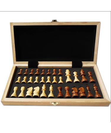 Chess Set Board with Portable Folding Board Travel Toy Family Games Outdoor Indoor Board Game (Size : Large) (Large) - Buy Online on GoSupps.com