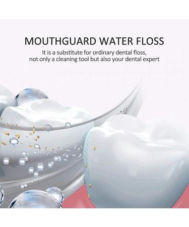 Buy Professional Cordless Water Flosser Rechargeable Dental Oral Irrigator for Braces Care | 5 Jet Tips 3 Modes IPX7 Waterproof 300ML Tank - Ideal for Travel & Home Use - Buy Online on GoSupps.com