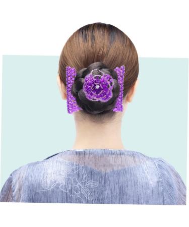 Beaupretty Hair Comb Gel Nail Polish Hair Hoop Womens Oktoberfest Accessories Short Hair Beautiful Headdress Hair Device Bday Decorations for Women Fascination Rn Beaded Headgear Purple - Buy Online on GoSupps.com