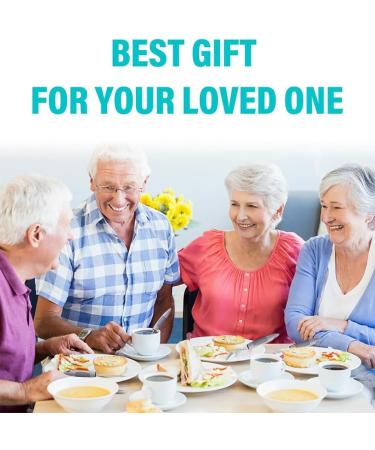 Dewedrt Adaptive Utensils Set Adaptive Utensils 4pcs for Hand Tremors Elderly Arthritis Parkinsons-Built Up Utensils - Buy Online on GoSupps.com