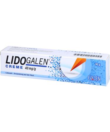 Lidogal 40 mg/g Cream 30 g - Fast Pain Relief | Buy Online for International Shipping - Buy Online on GoSupps.com