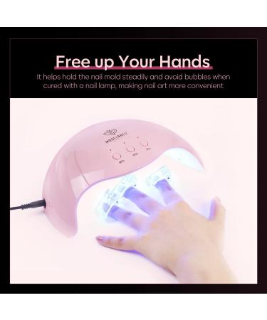 Modelones Poly Nail Gel Kit with 10PCS Nail Tips Clip - Professional Nail Extension Set - Buy Online on GoSupps.com