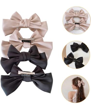 minkissy 8 Pairs Bow Hairpin Christmas Hair Decoration Hair Bows for Women Hair Pin Bowknot Girls Barrette Big Bows Hair Clips Bow Alligator Clips Toddler Bows Fabric Headgear Bow Tie Woman - Buy Online on GoSupps.com