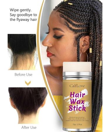 Calflower Hair Wax Stick Style Pan Hair Sorting Fragmented Hair Help for Men and Women - Buy Online on GoSupps.com