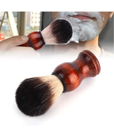 Shop nobrands Manual Foam Beard Shaving Brush Tool - Wooden Handle Shaving Tool for Smooth Shave | International Shipping Available - Buy Online on GoSupps.com