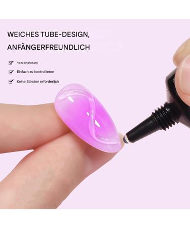  Yidueace 3D Nail Gel - Nail Modeling Glue - Non-sticky 3D Modeling Gel - Suitable for beginners - For special occasions holidays and everyday wear - Buy Online on GoSupps.com