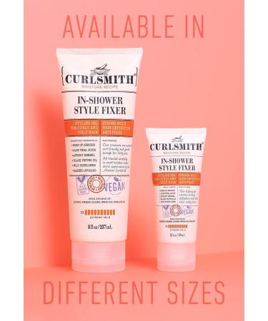CURLSMITH Vegan Extreme Hold Styling Gel for Dry Wavy Curly Hair - 8oz - Buy Online on GoSupps.com