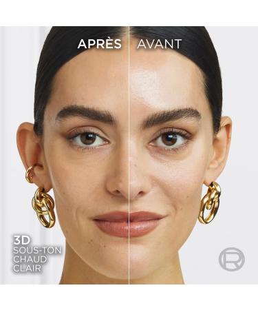 L'Or al Paris - Benefiting Perfecting Melting Powder - Enriched with Mineral Pigments & Hyaluronic Acid - All Skin Types - Perfect Match - Shade: Golden Beige (3.D) - 9g - Buy Online on GoSupps.com