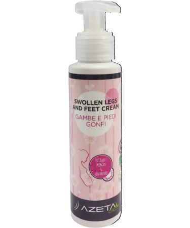 Leg and foot cream revitalizes nourishes and relaxes heavy and tired legs and feet controlled organic quality AZETA bio 100ml