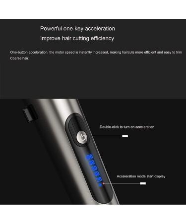 Electric Hair Clippers for Men | Cordless Rechargeable Hair Trimmer Kit for Home & Professional Use | LED Display Grooming Kit - Buy Online on GoSupps.com