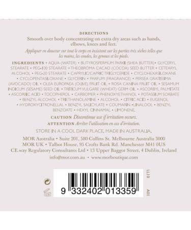 MOR Little Luxuries Snow Gardenia Body Butter 50g | Nourishing & Hydrating | International Shipping Available - Buy Online on GoSupps.com