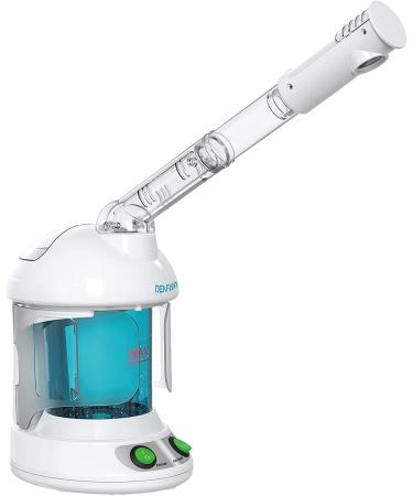DENFANY Nano Ionic Face Steamer - Extendable 360 Rotating Arm | Skin Hydration and Pore Cleansing - Buy Online on GoSupps.com