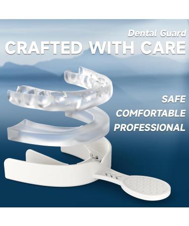 Upgraded Night Guards for Teeth Grinding - 4 Pack Comfortable Standard Size Mouth Guard for Teens & Adults Includes Fitting Tray - Buy Online on GoSupps.com
