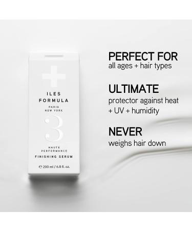 Iles Formula Haute Performance Finishing Serum - 6.8 Fl Oz - Protect, Style, and Smooth Hair Without Weighting Down - Buy Online on GoSupps.com