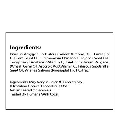Locs Vegan Oil Spray Natural & Vegan Haircare Solution - Buy Online on GoSupps.com