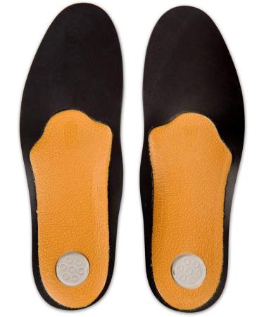 KAPS Relax Shock Absorber Insoles - Orthopedic Microfiber & Memory Foam Shoe Inserts for Men | Support Longitudinal Arch | 46 EUR / 12 UK - Buy Online on GoSupps.com