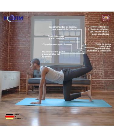 Buy Bort 054600 TaloStabil Eco Active Ankle Brace - Silver Large | Best International Shipping - Buy Online on GoSupps.com