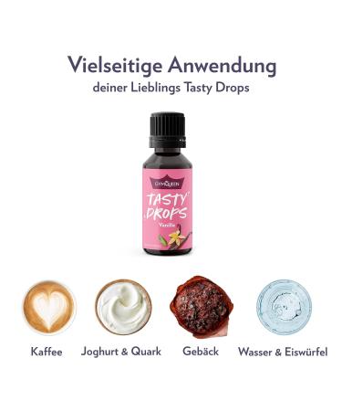 GymQueen Tasty Drops - Zero Calorie Peanut Butter Flavor Drops 30ml | Guilt-Free Flavoring for Your Meals - Buy Online on GoSupps.com