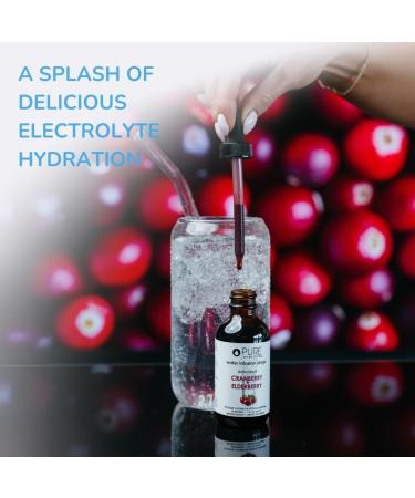Buy Pure Inventions Antioxidant Vitamin C + Electrolytes - Black Cherry Water Infusion Drops - Sugar-Free Zero Calories 30 Servings - Buy Online on GoSupps.com