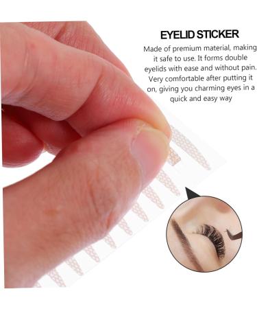 Angoily 25 Sheets Double Eyelid Sticker Natural Eyelid Tape Lace Eyelid Tape Hooded Eyelid Tape Lace Eyelid Sticker Eyelid Stickers Makeup Invisible Tape Cosmetics Single Sided - Buy Online on GoSupps.com