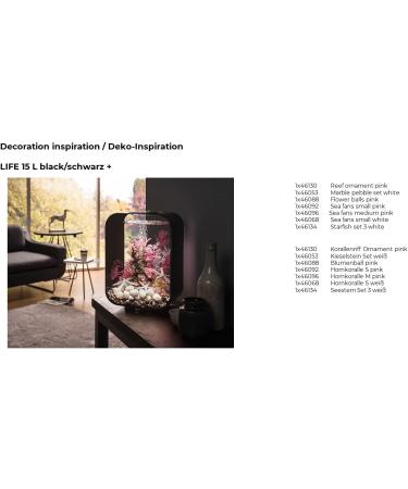 Biorb 46096 Horn Coral M Pink | Elegant Plastic Coral Decoration for Aquariums | Easy to Clean | Freshwater & Saltwater Friendly - Buy Online on GoSupps.com