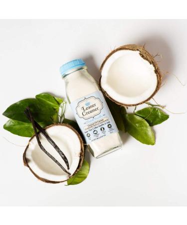 Leaner Creamer French Vanilla 9.87oz - Coconut Oil Non-Dairy Powder for Coffee, Smoothies & More | Ideal Flavoring for All Diets - Buy Online on GoSupps.com