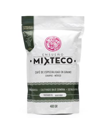 Ensue o Mixteco Specialty Coffee Beans | 100% Arabica Medium Body and Artisanal Production | 460 grams Mexican Origin