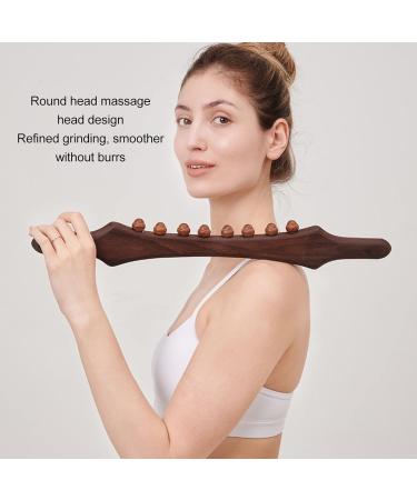 Wooden Scraper Rod - 8 Massage Points for Muscle Relaxation & Tiredness Relief | Perfect for Beauty Salons - International Shipping - Buy Online on GoSupps.com