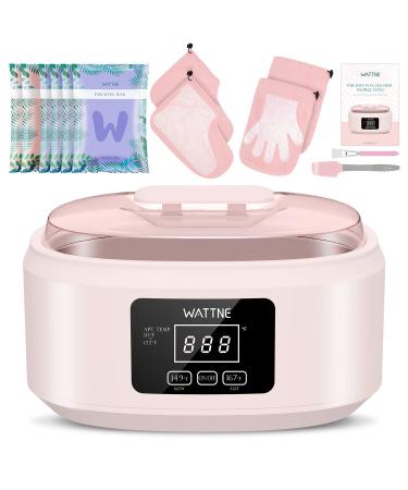Paraffin Wax Machine for Hand and Feet -Paraffin Wax Warmer Moisturizing Kit Auto-time and Keep Warm Paraffin Hand Wax Machine for Arthritis (-pink)