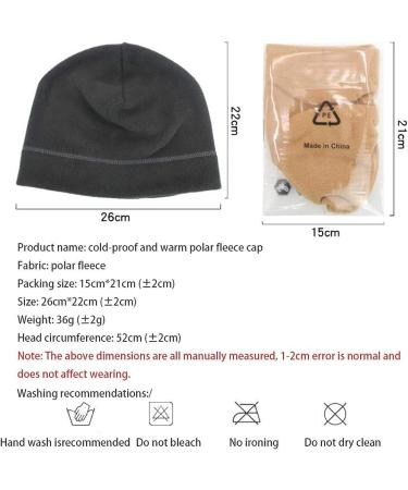 Fleece Skull Cap - Cold & Windproof Helmet Riding Cap in Camouflage Navy Blue for Men and Women - Buy Online on GoSupps.com