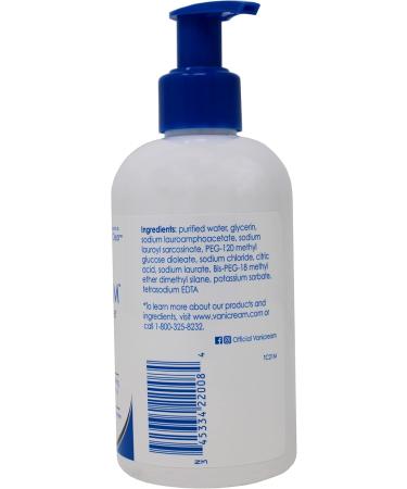 Vanicream Liquid Cleanser 8oz - Buy 10 Pack | Gentle Fragrance-Free Formula for Sensitive Skin - International Shipping Available - Buy Online on GoSupps.com