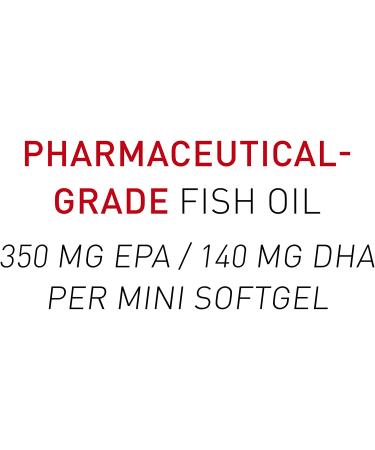 Natural Factors RxOmega-3 Mini-Gels 500 mg - 120 Enteric Softgels for Heart & Joint Health - Buy Online on GoSupps.com