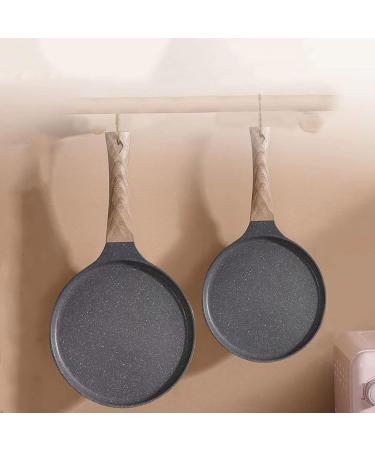 DELURA Saucepan Griddles Grill Frying Pan Saucepan for Eggs Omelet Steak Shallow Mouth Durable Pans Kitchen Cooking Utensil Pot - Buy Online on GoSupps.com