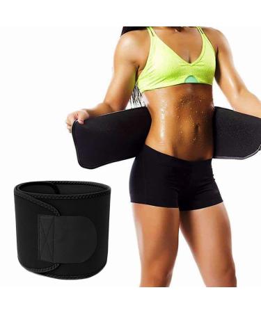Sculpting Abs Helper: Specialized Tummy Toning Belt Black