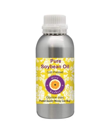 Deve Herbes Pure Soybean Oil (Glycine max) Cold Pressed 1250ml (42 oz)