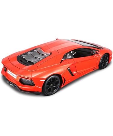1:18 Bburago Lamborghini Aventador LP700-4 Model Car - Orange - Buy Online on GoSupps.com