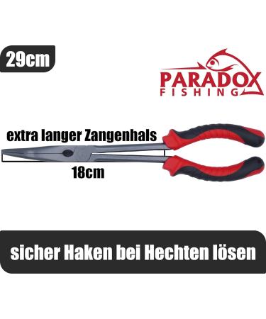 Paradox Fishing Pike Pliers 29cm | Corrosion Resistant Hook Remover & Fishing Accessories - Buy Online on GoSupps.com