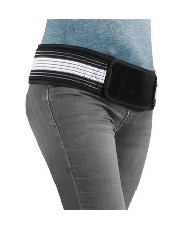 Quni Back Support Band | Breathable Lumbar Support Belt for Men & Women | 110cm Adjustable Back Brace - Buy Online on GoSupps.com