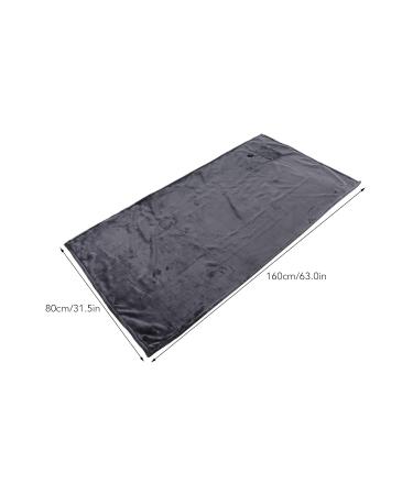Buy Electric Heated Blanket - 5V Fast Heating Flannel USB Blanket (160x80cm) - Gray | Ideal for Cozy Comfort & International Shipping - Buy Online on GoSupps.com