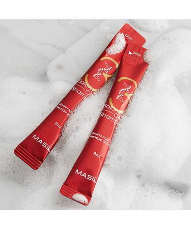 Masil 3 Salon Care CMC Shampoo Stick Pouch - 20ea Travel Size for Damaged Hair Hair Loss & Bouncy Scalp Care - Buy Online on GoSupps.com