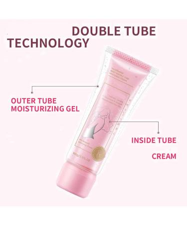 QPASRLAL Whitening Lotion Double Tube Whitening Cream Face Toning Cream Moisturizing Cream to Improve Dull Skin Tone on Body/Face - Buy Online on GoSupps.com