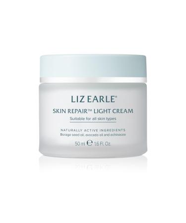 Liz Earle Skin Repair Light Face Cream - Hydration-Boosting Face Moisturizer with a Silky Lightweight Texture - Balances & Hydrates Skin for a Healthy Radiant Glow (50 ml)