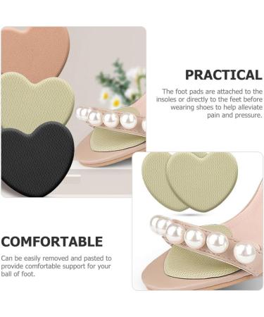 Foot Cushion Pads - 6 Pairs Metatarsal Inserts for High Heels | Anti-Sliding Forefoot Cushions for Women & Girls - Buy Online on GoSupps.com