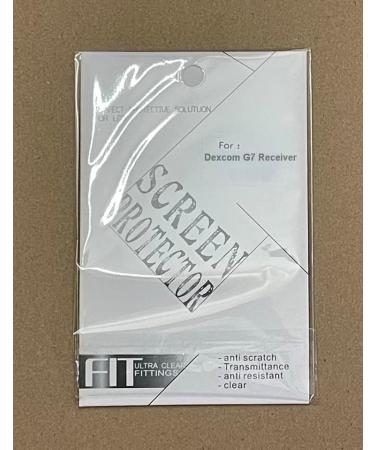 Premium Flexible Tempered Glass Screen Protector (2-Pack) for DEXCOM G6/G7 Receiver - Best International Shipping - Buy Online on GoSupps.com