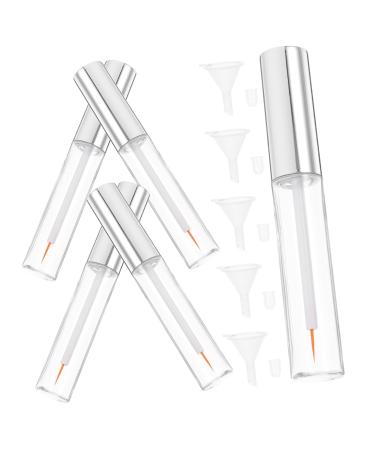 FOMIYES 10 Pcs Mascara Tube Eyeliner Tube Empty Mascara Bottles for Essential Oils 1 g (Pack of 1) Transparentx2pcs