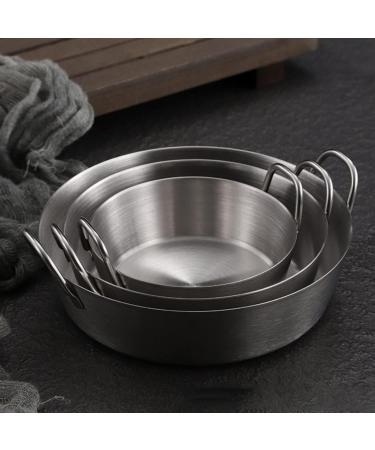 MAGICLULU 5pcs Sauce Dish Appetizer Side Dishes Kitchen Condiment Dish Steel Dipping Plates Metal Sauce Cups Household Dish Sauce Pot Small Saucers Bowl Cold Dish Stainless Steel re-usable 8X8CMx5pcs Silverx5pcs - Buy Online on GoSupps.com