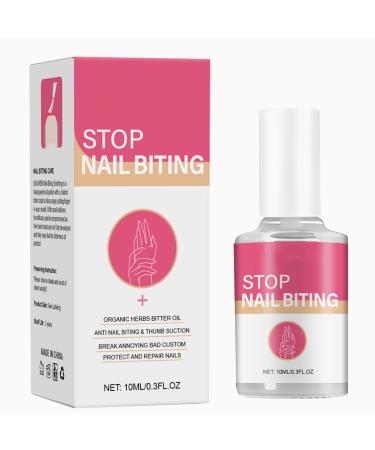 ASMAYSA Anti Nail Biting Nail Polish Stop Nail Repair Nail Varnish Nail Biting Prevention Clear Nail Varnish Stop Biting Your Nails Nail Biting Treatment For Adults & Children Fast Easy