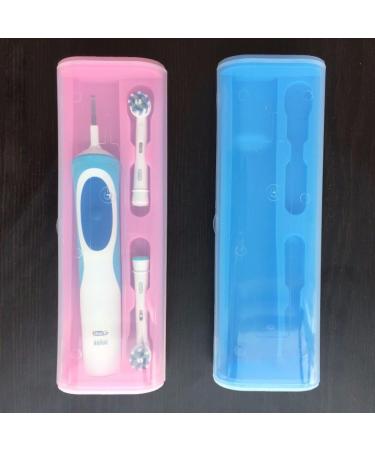 ROSENICE Travel Case for Electric Toothbrush - Portable Universal Toothbrush Holder in Pink | Perfect for Travel - Buy Online on GoSupps.com